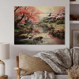 Asian Art Zen Garden IV - Wood Wall Art