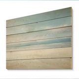 Minimalism Beachside Serenity - Wood Wall Art