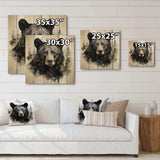 Bear Wild Majesty I - Wood Wall Art