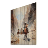 Cowboy On The Trail I - Wood Wall Art