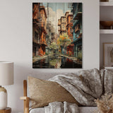 Factories Industrial Harmony I - Wood Wall Art