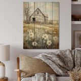 Farmhouse Quiet Retreat II - Wood Wall Art