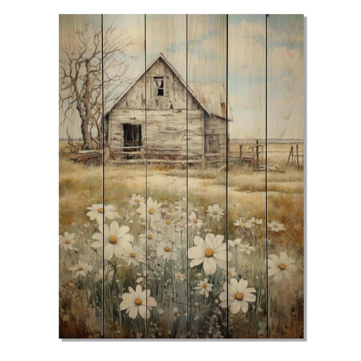 Farmhouse Quiet Retreat II - Wood Wall Art
