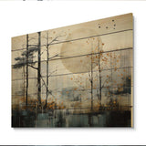 Japon Art Serene Zen Minimalism I - Wood Wall Art