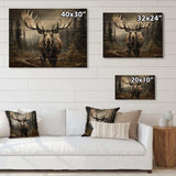 Brown Moose Majestic - Wood Wall Art