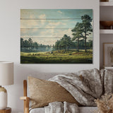 Pine Tree Whispering Breezes - Wood Wall Art