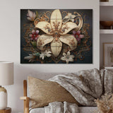 Fleur-De-Lis A Stylized Lilly Flower I - Wood Wall Art