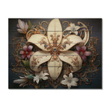 Fleur-De-Lis A Stylized Lilly Flower I - Wood Wall Art