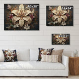 Fleur-De-Lis A Stylized Lilly Flower I - Wood Wall Art