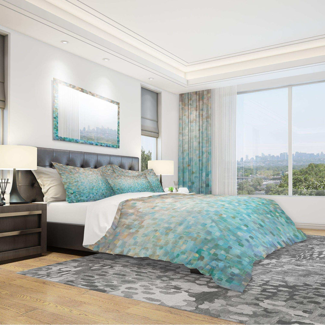 Blocked Abstract - Abstract Duvet Cover Set