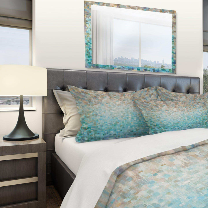 Blocked Abstract - Abstract Duvet Cover Set