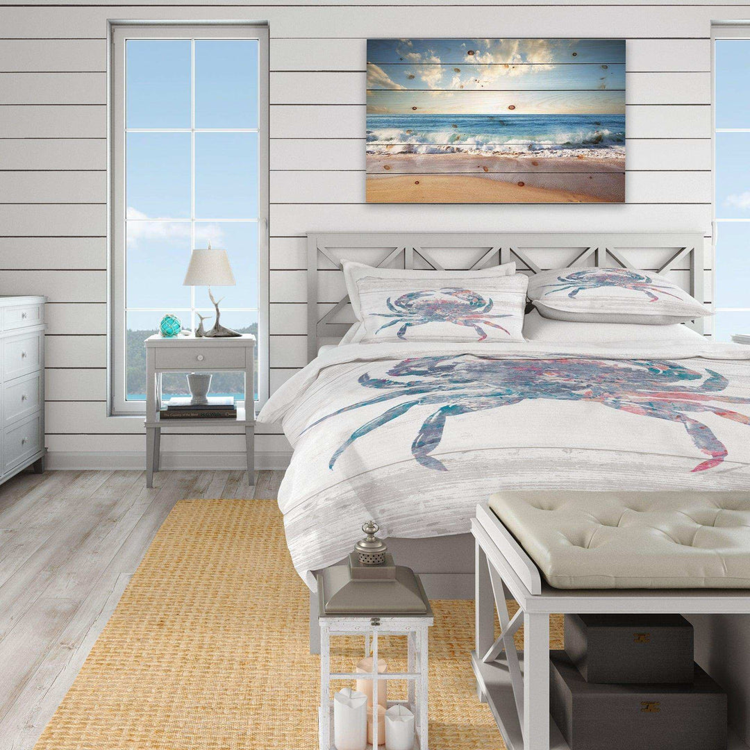 Pink Crab Ocean Life - Animals Duvet Cover Set