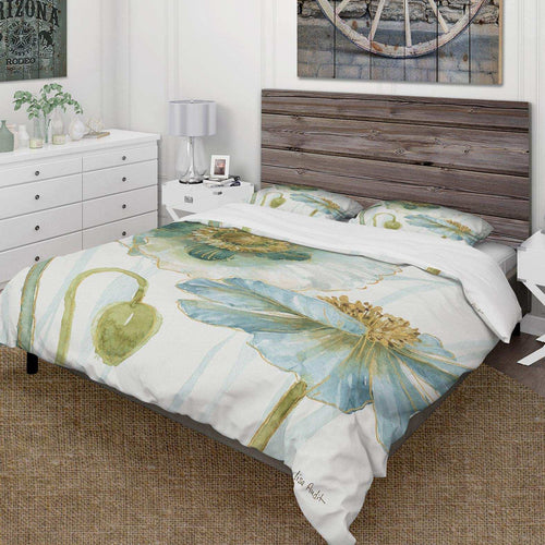 My Greenhouse Cottage Flowers II - Floral Duvet Cover Set