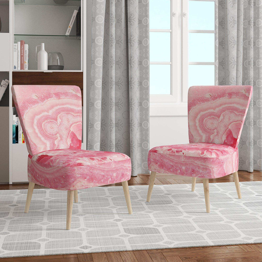 Quartz texture Tranditional Accent Chair