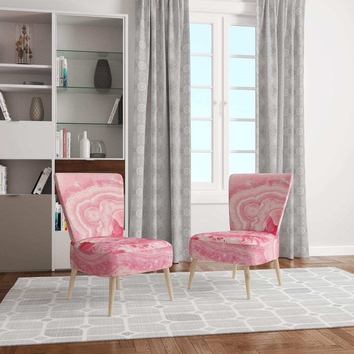 Quartz texture Tranditional Accent Chair
