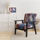 Decorative Stone Moss Agate Close up Tranditional Accent Chair