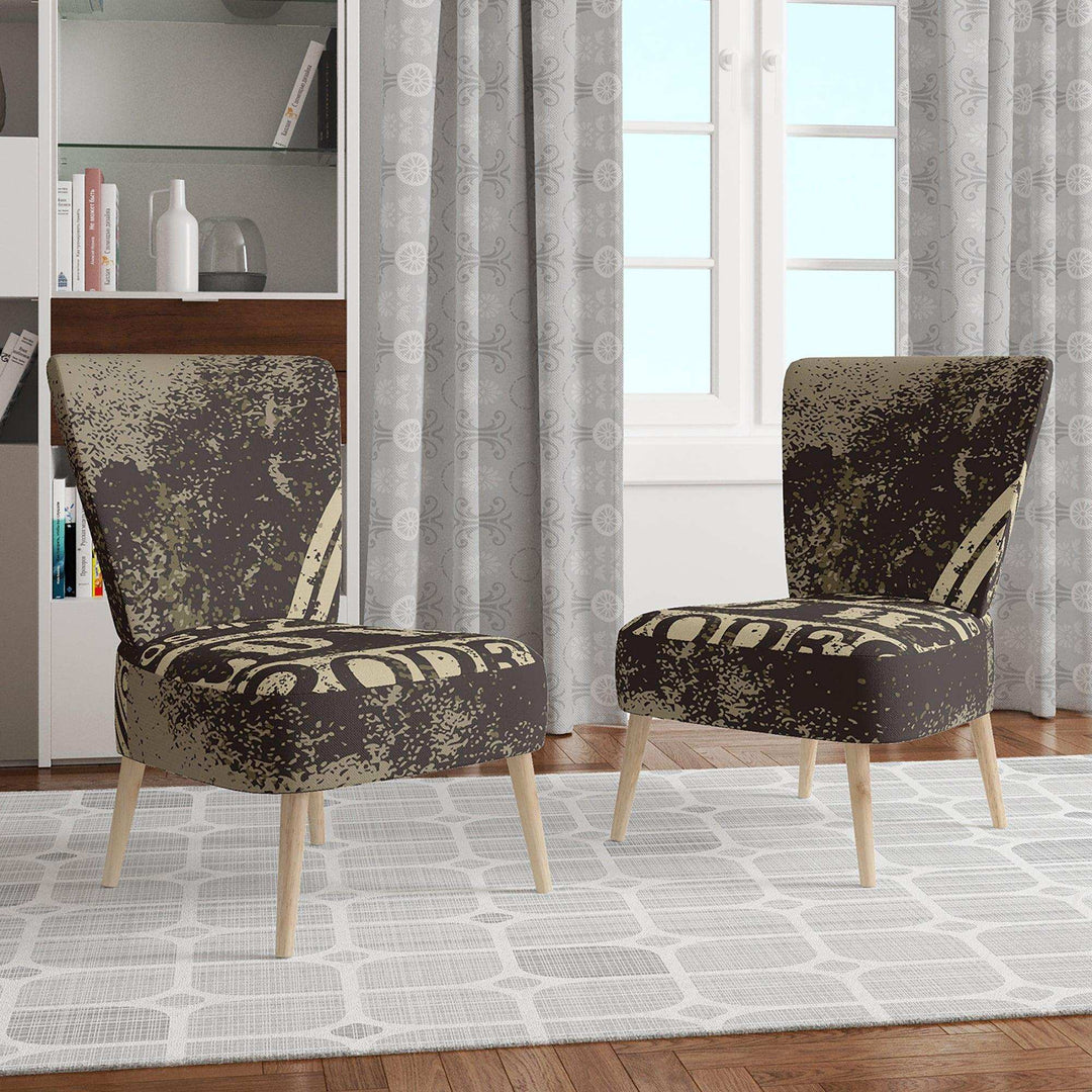Wild west rodeo Farmhouse Contemporary Accent Chair