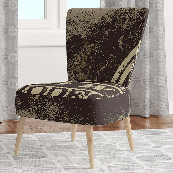 Wild west rodeo Farmhouse Contemporary Accent Chair
