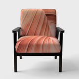 Wave Canyon Modern Accent Chair