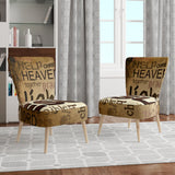 Jesus word cloud in grunge background ReligiousContemporary Accent Chair