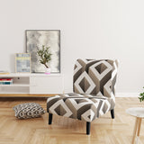 Boxes Illustration Scandinavian Accent Chair