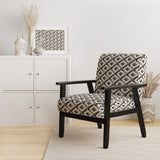 Boxes Illustration Scandinavian Accent Chair