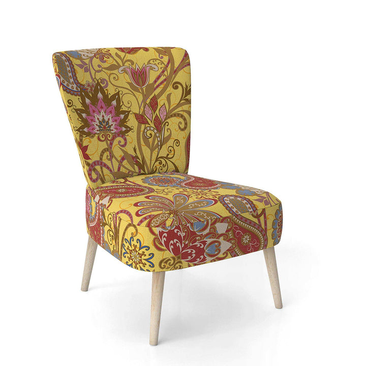 Pattern in Ethnic Traditional Style Bohemian &amp; Electic Accent Chair