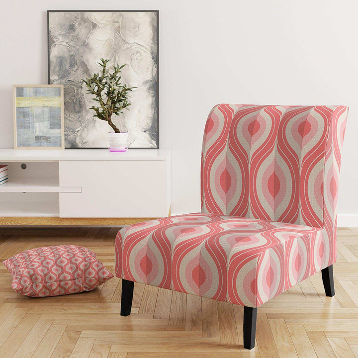 Retro Drop Design I Mid-Century Accent Chair