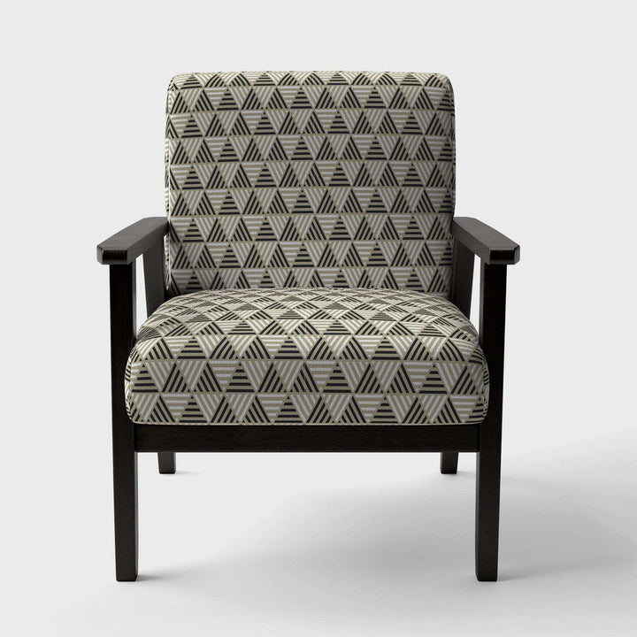 Triangular Retro Design VIII Mid-Century Accent Chair