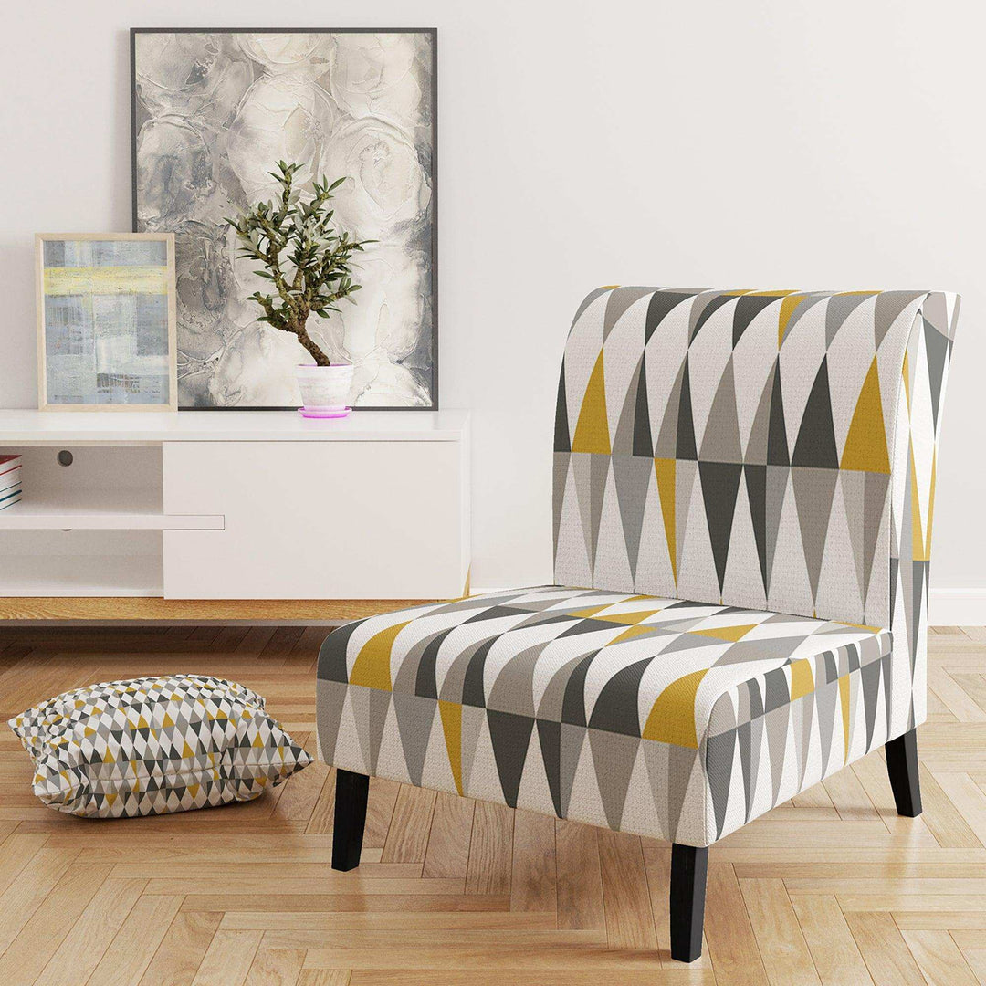 Diamond Retro VIII Mid-Century Accent Chair