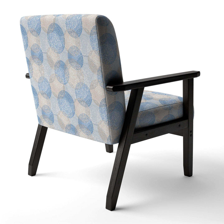 Abstract Retro Design I Mid-Century Accent Chair Arm Chair