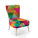 Diamond Retro IX Mid-Century Accent Chair