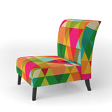 Diamond Retro IX Mid-Century Accent Chair