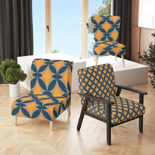 Abstract Retro Design III - Modern & Contemporary Accent Chair