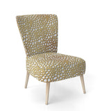 Golden Maze Mid-Century Accent Chair