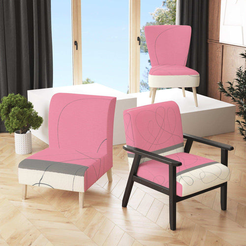 Geometric Neapolitan II - Modern Accent Chair