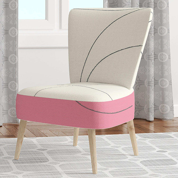 GeometricNeapolitan I Shabby Chic Accent Chair