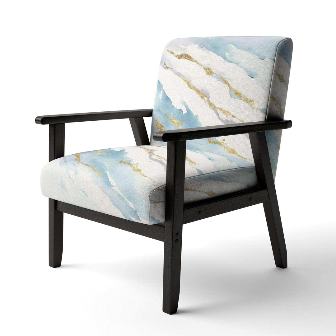 Abstract Drift v2 Glam Accent Chair Arm Chair
