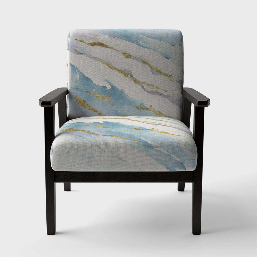 Abstract Drift v2 Glam Accent Chair Arm Chair