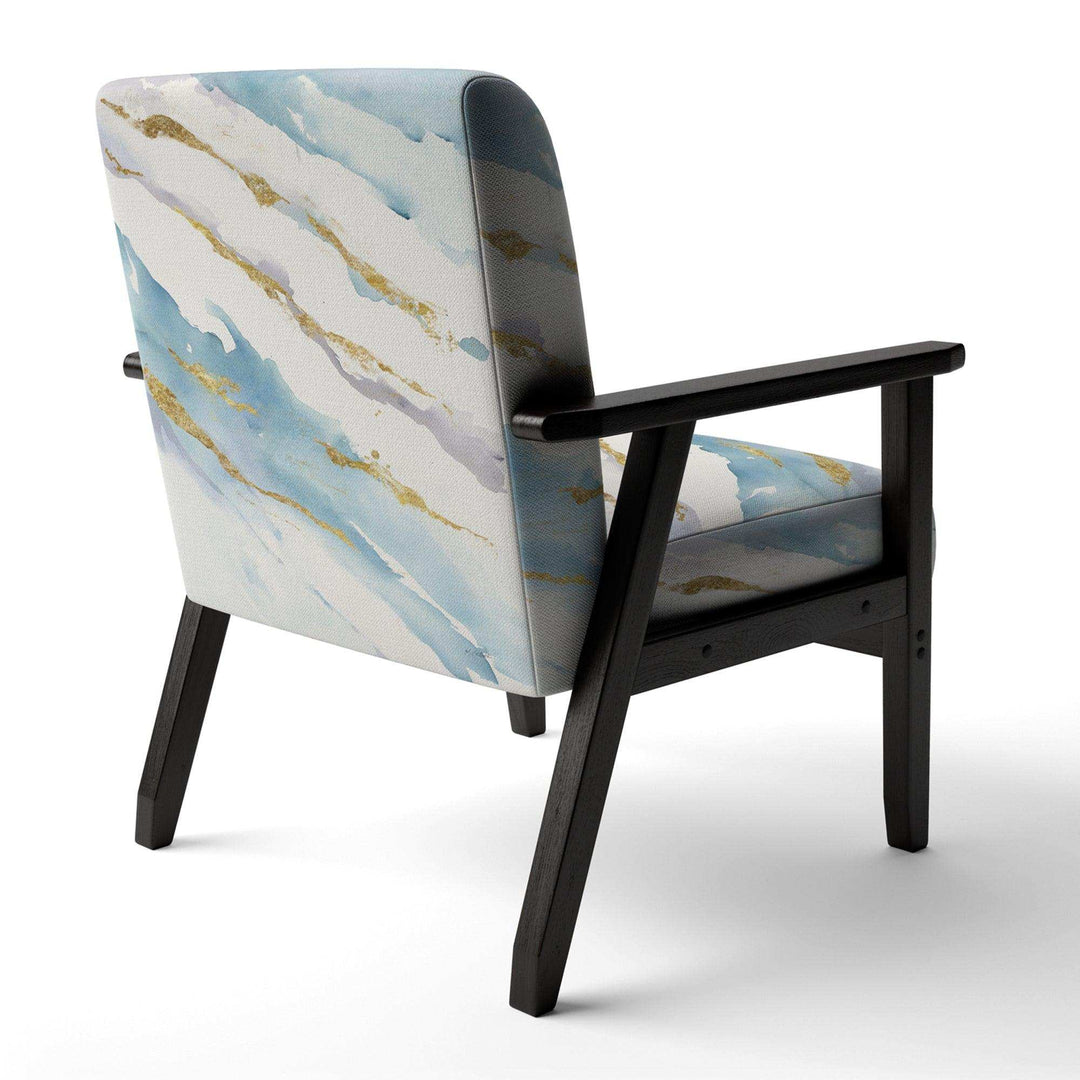 Abstract Drift v2 Glam Accent Chair Arm Chair