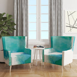 Sea Glass Traditional Accent Chair