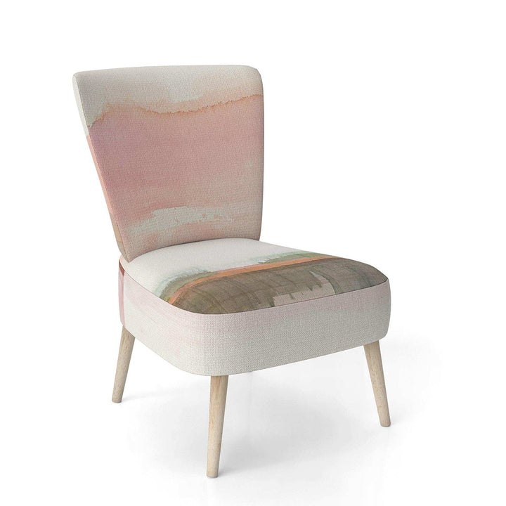 Influence of Line and Color Tranditional Accent Chair
