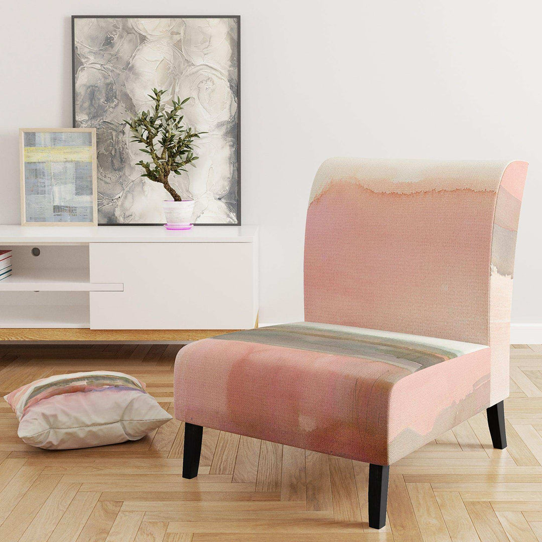 Influence of Line and Color Tranditional Accent Chair