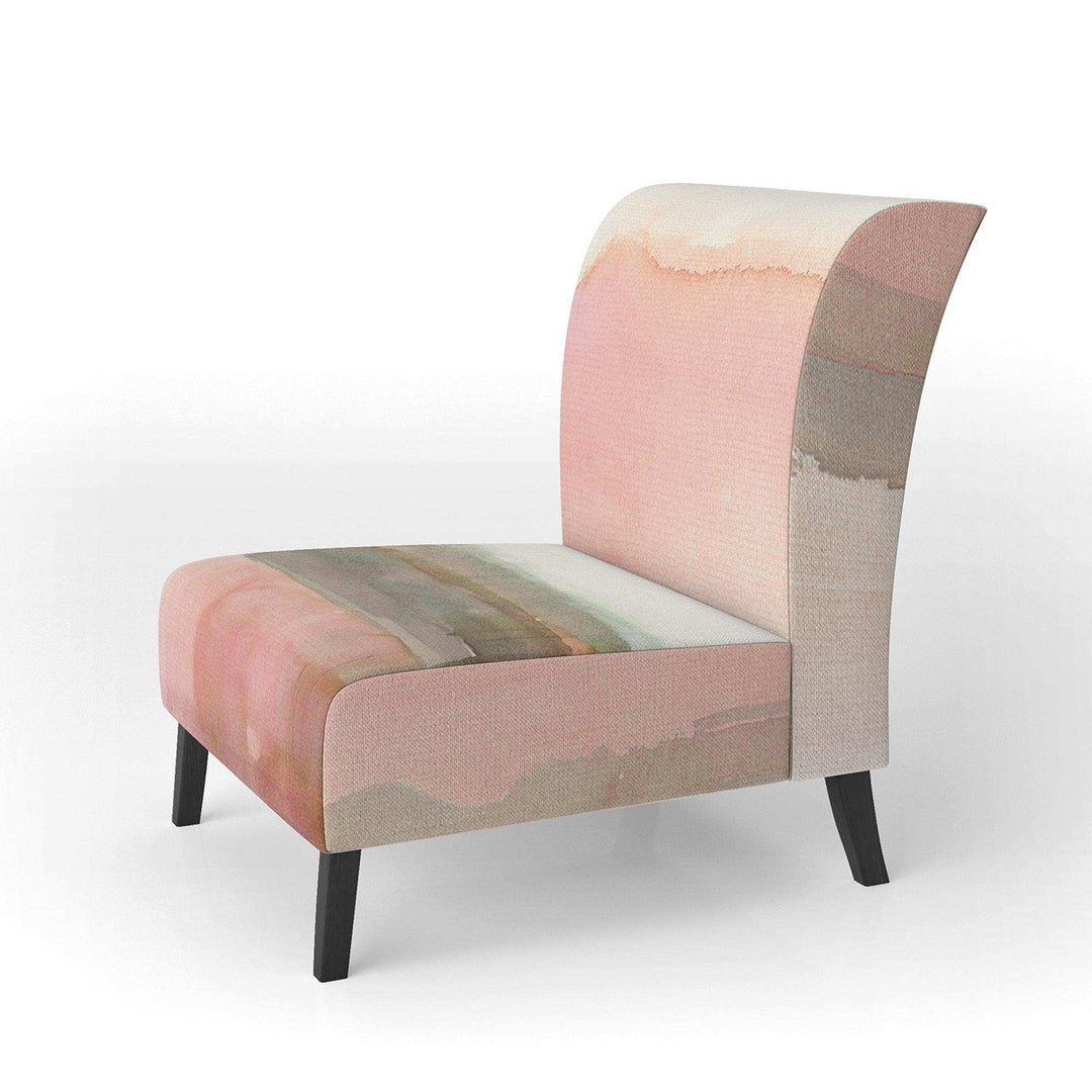 Influence of Line and Color Tranditional Accent Chair