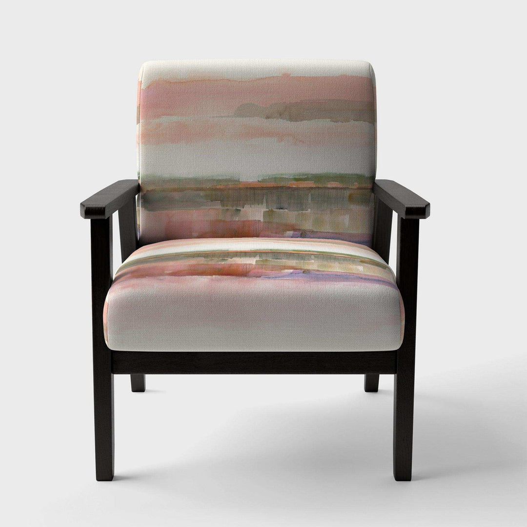 Influence of Line and Color Tranditional Accent Chair