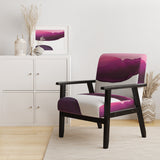 Paint of Magenta Stone Shabby Chic Accent Chair