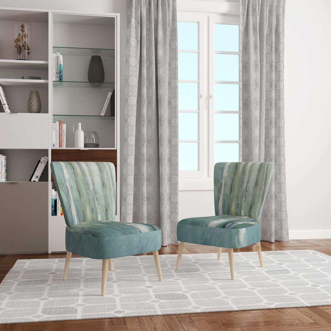 Green Forest Dream Tranditional Accent Chair