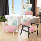Pink Dream Modern Accent Chair