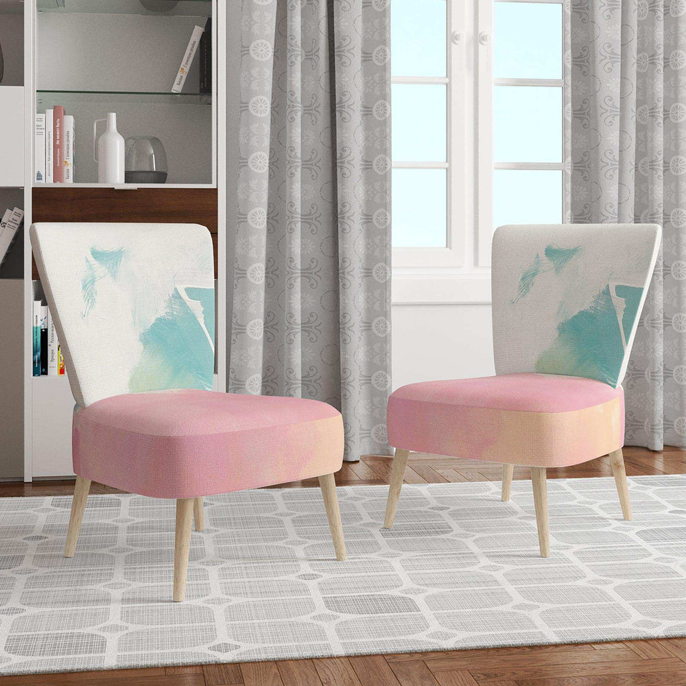 Pink Dream Modern Accent Chair