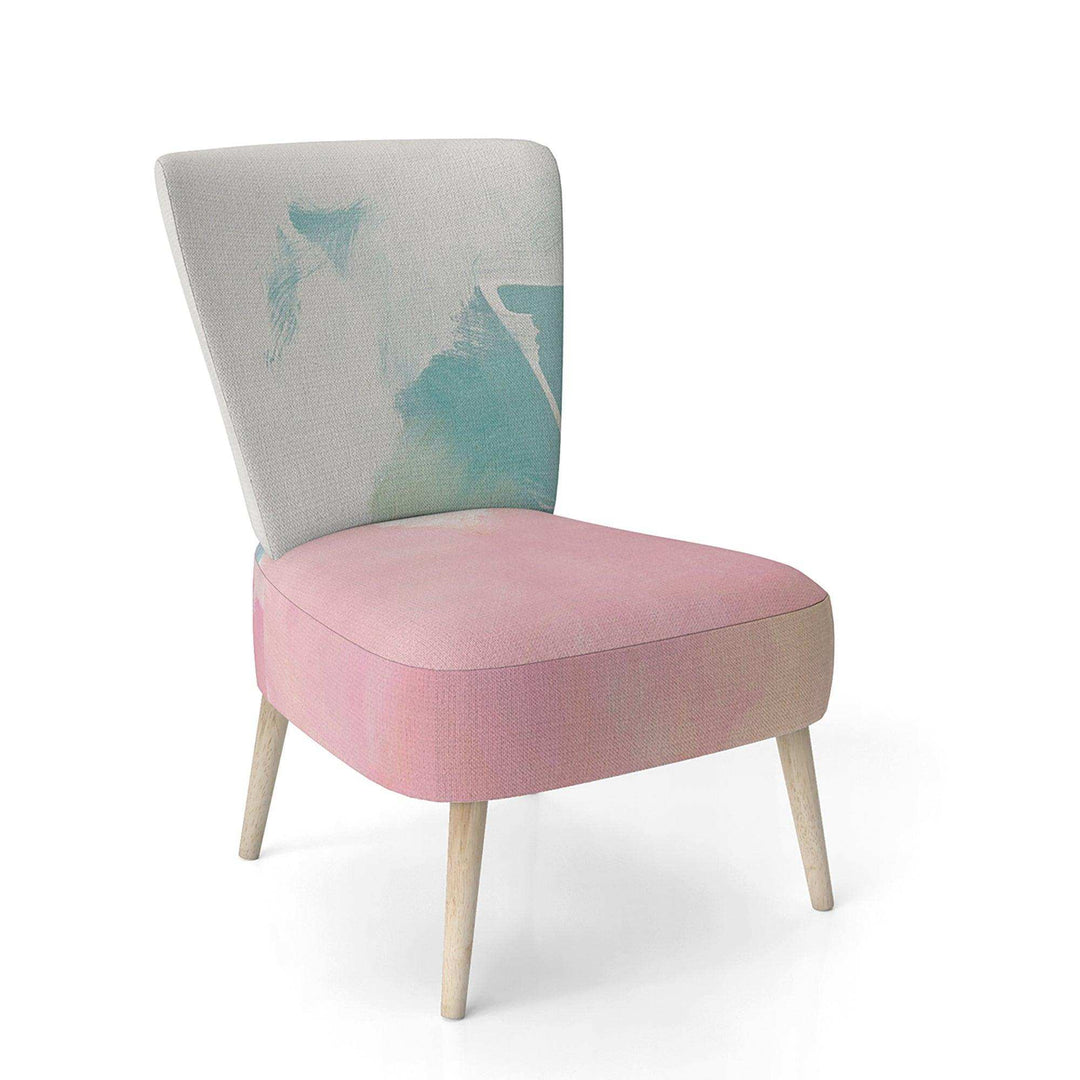 Pink Dream Modern Accent Chair